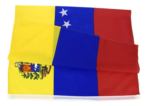 Bandera Venezuela De 7 Estrellas 1954 Con Ojales De Latón,