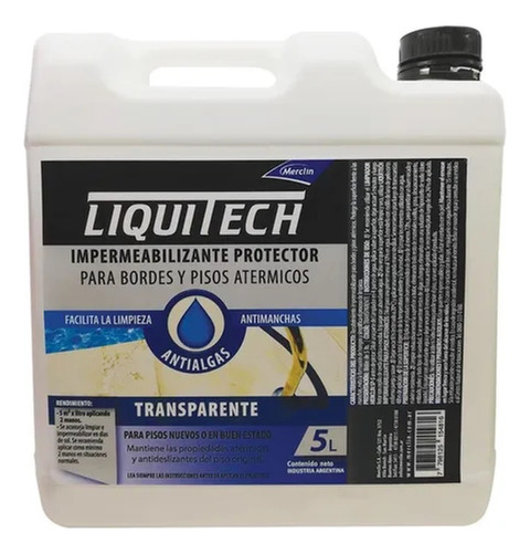 Protector Transparante Baldosones Atérmicos Liquitech 5lt