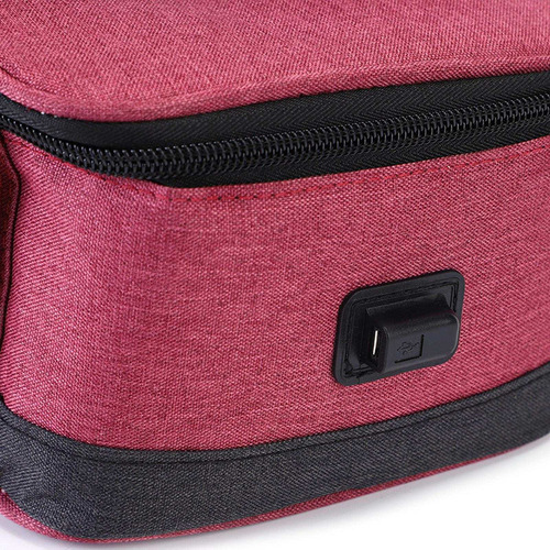 Contenedor De Fiambrera Usb, Fiambrera Con Calefacción Rojo