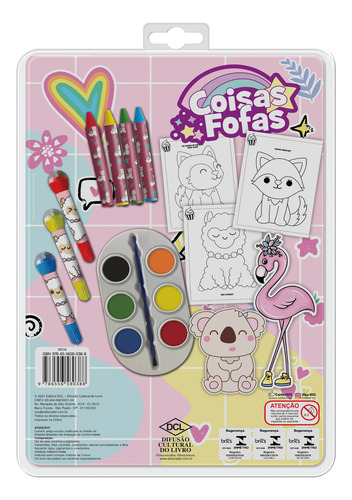Super color pack - Coisas fofas, de Editora DCL. Editorial Dcl em português, 2020