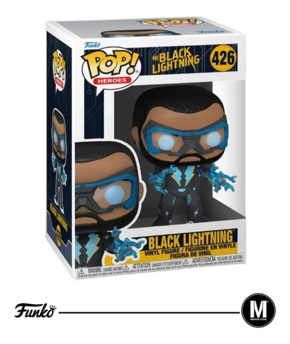 Funko Pop Black Lightning #426 Dc Heroes