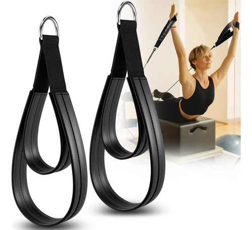 2 Correas De Pilates, Correas De Doble Bucle Para Pilates Re