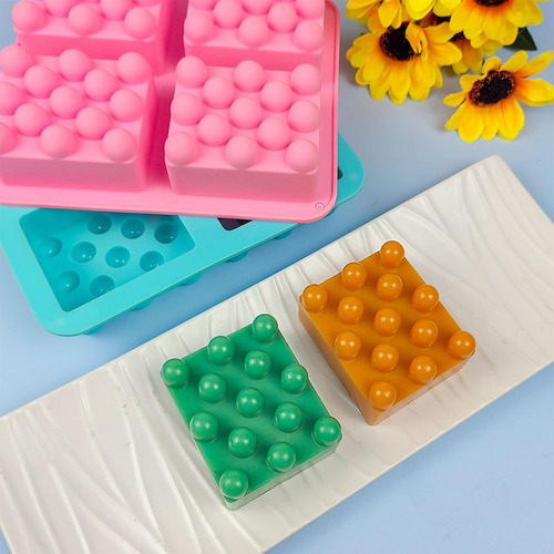 Projeto De Modelo De Sabonete De Silicone Fundição Verde