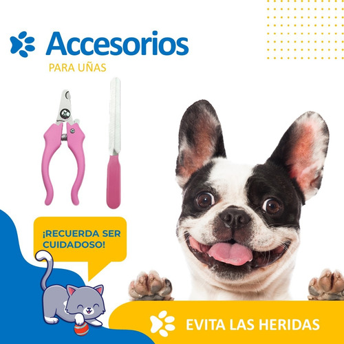 Imagen 6 de 10 de Maquina Corta Pelo Mascotas Perro Gato Kit Completo - Petpal