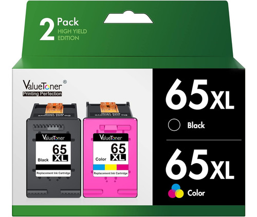 Valuetoner Remanufacturado 65 Xl Color Ink Cartridge