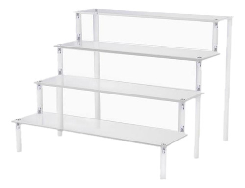 Soporte De Figura De 4 Niveles De Ancho 27x28cm Claro