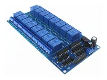 Comprar Modulo Relay Rele 16 Canales Optoacoplado 5v Arduino Hobb
