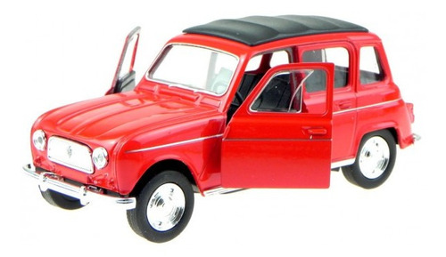 Renault 4 En Caja Individual Escala 1:38 Coleccion Welly St