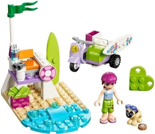 Lego Friends - 41036 - Mia Beach Scooter - Original