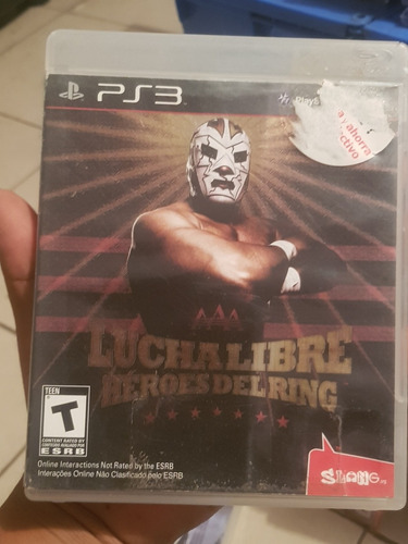 Aaa Lucha Libre Heroes Del Ring Para Ps3 Original (Usado)