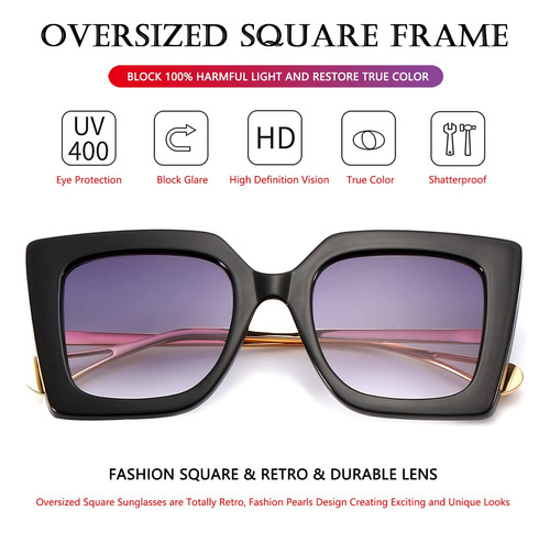 Aieyezo Gafas De Sol De Moda Para Mujer Gafas De Sol De Mont