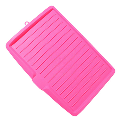 Escurridor De Cocina Rosa, Escurridor De Platos De Plástico