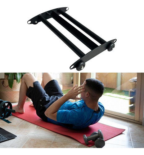 Glute Ham Glider, Glute Workout Heavy Duty Machine Ab Glute
