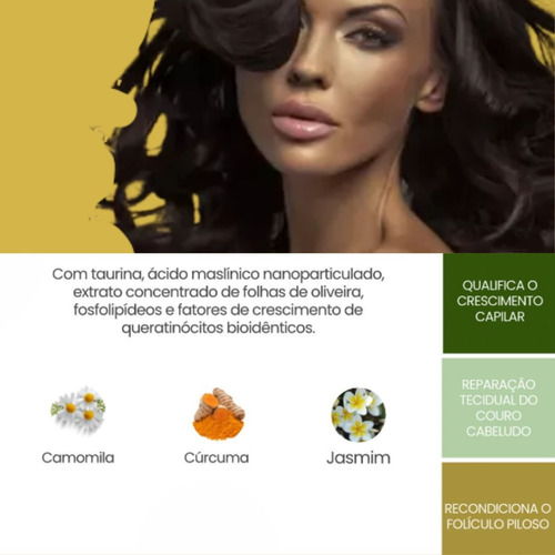 Kit Fito Capillus Oliveshampoo, Cond, Másc, Tônico Grandha