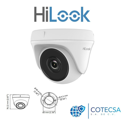 Kit Circuito Cerrado Hilook 2 5mp Domo Baluns 500gb