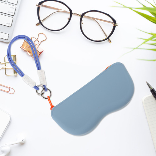 Funda De Silicona Para Gafas De Sol Con Cremallera Para Gafa