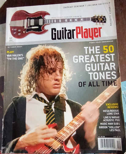 Revista Guitar Player- 50 Greatest Guitar Tones (usa) (Usado)