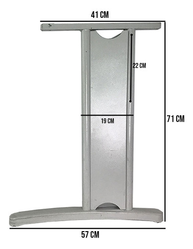 Par Pé De Mesa Sobrepor Com Calha Para Passar Fio Qualidade