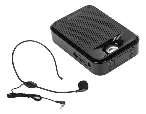 Micrófono Recargable Portátil Con Mini Amplificador De Voz