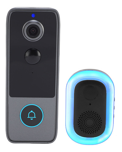 Cámara De Timbre Con Vídeo Wifi De 2,4 G, Inalámbrica, Vista De Pies A Cabeza