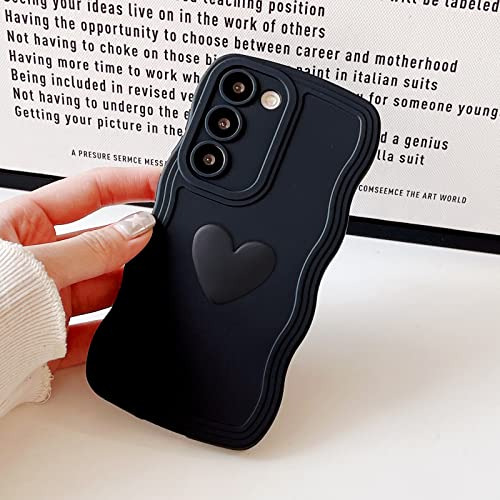 Funda Para Galaxy S23+ Plus 5g (2023) Negro 6.6 PuLG Piel Si