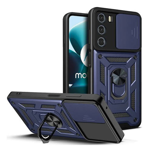 Funda Reforzada Antigolpe Anticaída Anillo Para Motorola G51