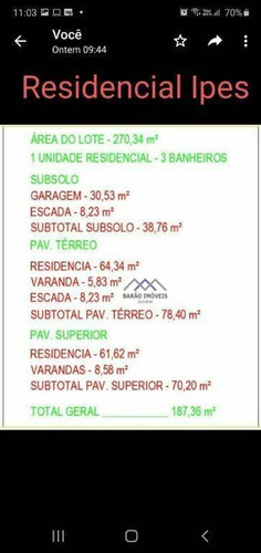 Casa Com 3 Dormitórios À Venda, 160 M² Por R$ 920.000,00 - Parque Cecap - Jundiaí/sp - Ca1137