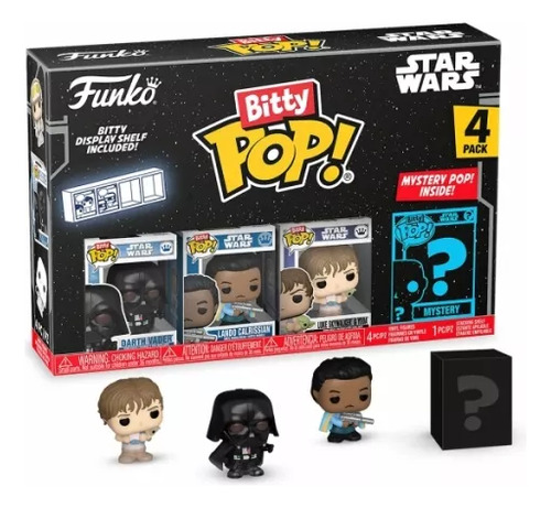Funko Bitty Pop 4-pack Pack Série 4 - Star Wars