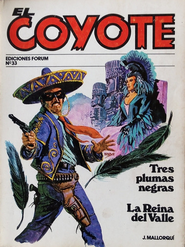 Libro Novela El Coyote La Reina Del Valle N°33 1983(aa7