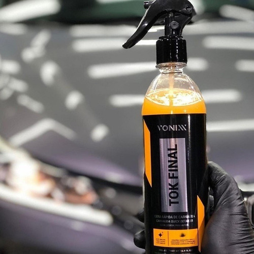Cera Líquida Carnaúba Proteção Automotiva Tok Final Vonixx 500Ml