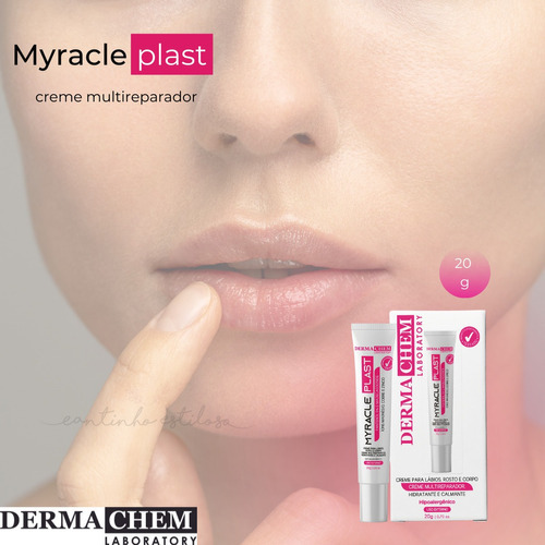 Creme Multireparador Myracle Plast Hidratante Dermachem Momento de aplicação Dia/Noite Tipo de pele Todo tipo de pele
