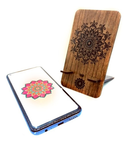 Soporte Escritorio Para Celular Mandala