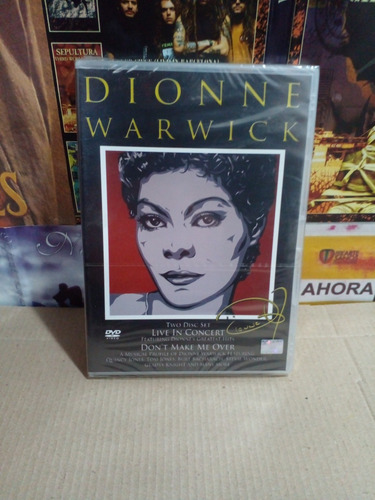 Dionne Warwick - Live In Concert - Dvd Nuevo Importado