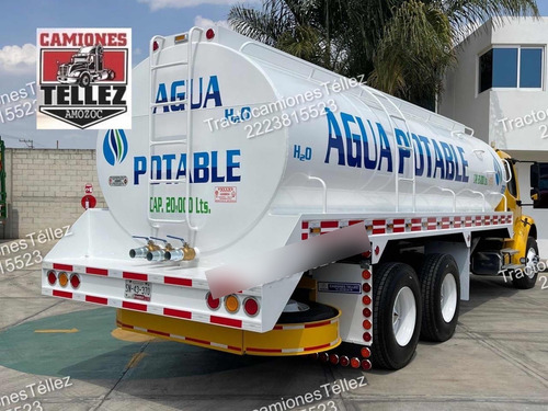 Freightliner M2 59k 6x4 2008 Torton Pipa Para Agua 20,000 L