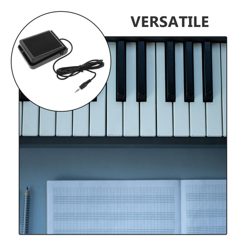 Pedal De Piano Eléctrico Sustain Pedal De Tamaño Compacto