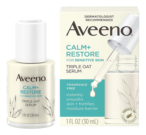 Aveeno Calm Restore Suero Avena Calma Piel Sensible 30 Ml 