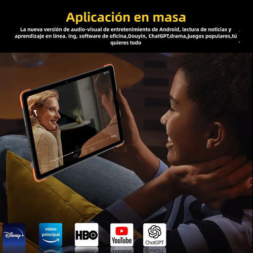 Tablet G11 Gpt Hancdon 8gb+128gb Ram Android 12 Con Teclado