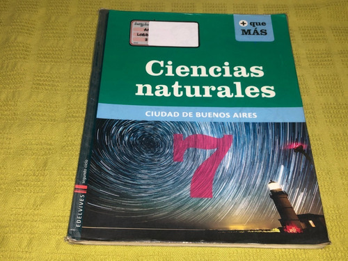 Ciencias Naturales 7 + Que Más - Edelvives