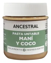 Comprar Pasta Untable De Maní Y Coco Crema Natural 200g Ancestral