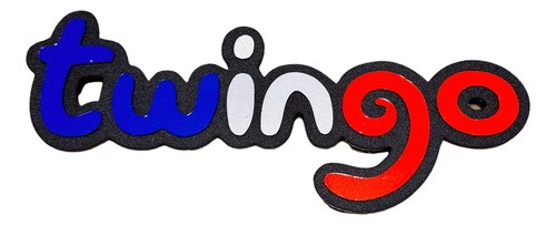 Letra Emblema Logo Twingo Bandera Francia 
