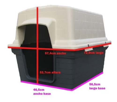 Casa Termica Sunny Perros Tipo Iglu 72 9x57 4x52 7 Cuotas sin