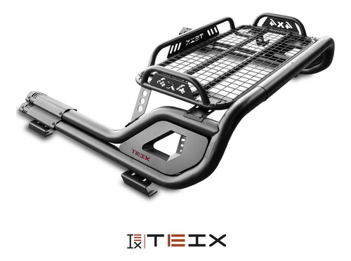 Imagen 2 de 6 de Roll Bar M2 Con Canastilla Ford Ranger 2013/2020
