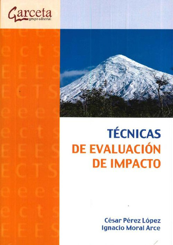 Libro Técnicas De Evaluación De Impacto De César Pérez López