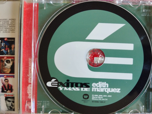Edith Márquez Cd Exitos Y Más De V (Usado)