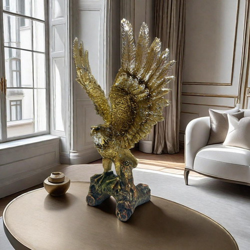Estatua De Águila Dapeng Con Extendidas, Escultura
