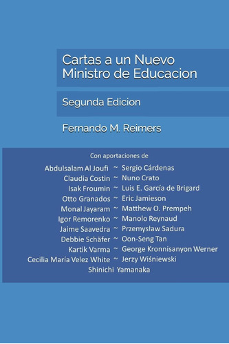 Libro: Cartas A Un Nuevo Ministro De Educacion (spanish Edit