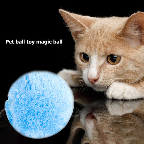 Microfibra Magic Roller Ball Automático Perro Gato Juguetes