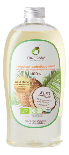 Tropicana Virgin Coconut Oil Aceite De Coco Organico Usda De