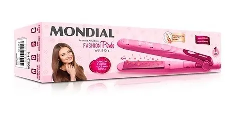 Planchita De Pelo Mondial P 16 Fashion Pink Tourmaline Ion