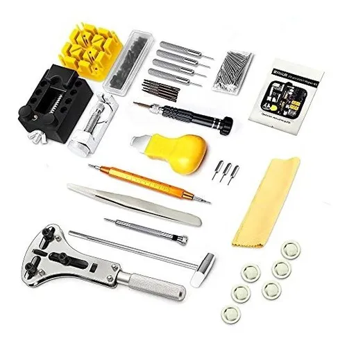 Kit De Reparacion De Reloj Abridor De Cajas 155pz